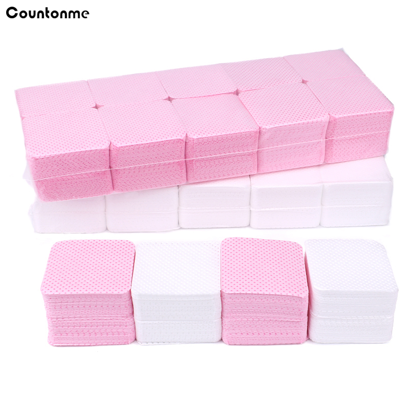 Nail Art Remover - 1000Pcs Kapas Pembersih Kutek, Tisu Bebas