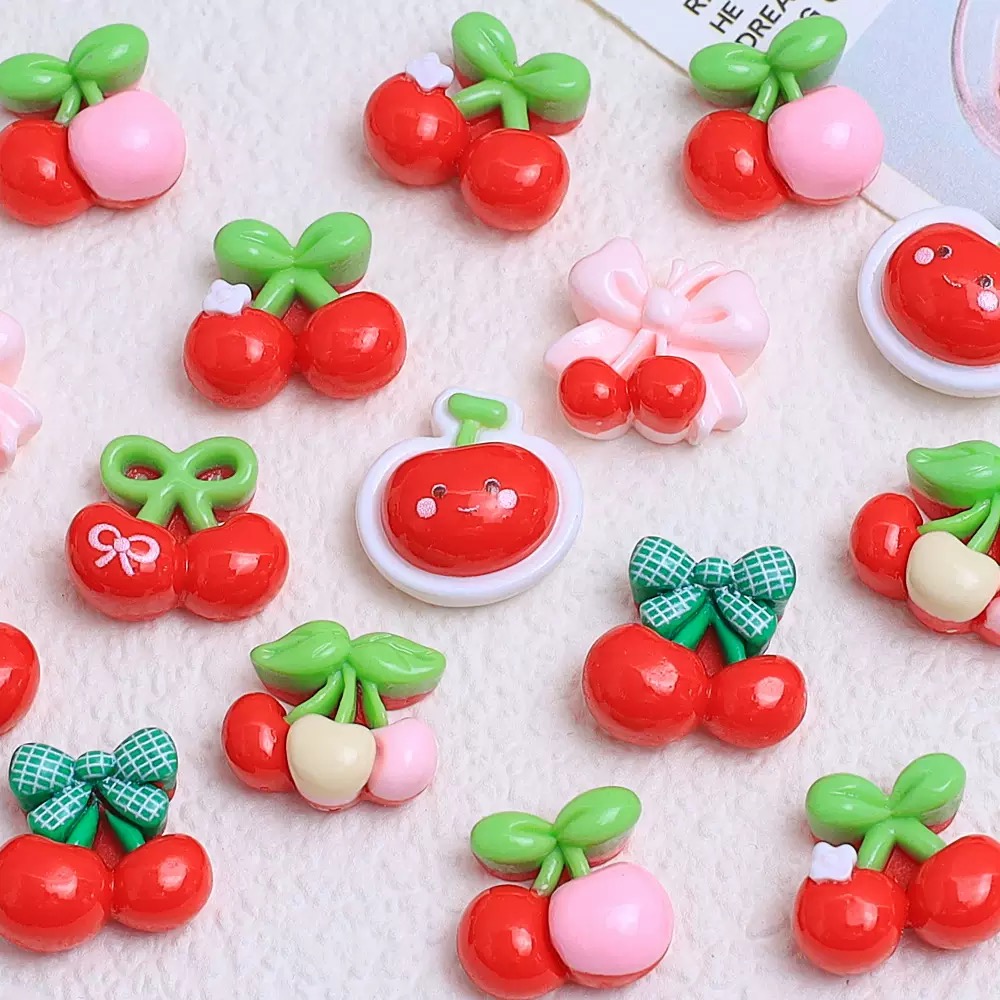 Nail Art Emerald - 20 Buah Kartun Mini Lucu dengan