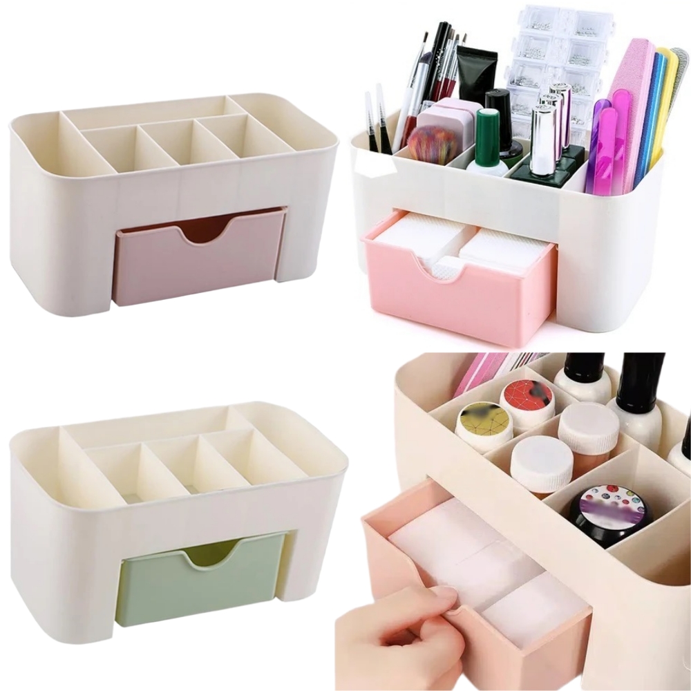 Nail Art Kaki - Kotak penyimpan kosmetik, Laci seni kuku,