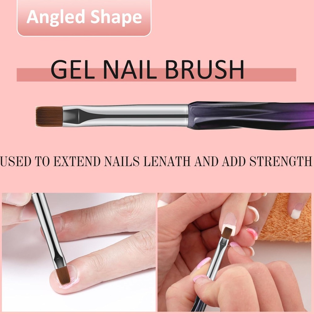 Set Kuas Pembersih Nail Art, 3 - Nail Art Oval ulasan dan harga
