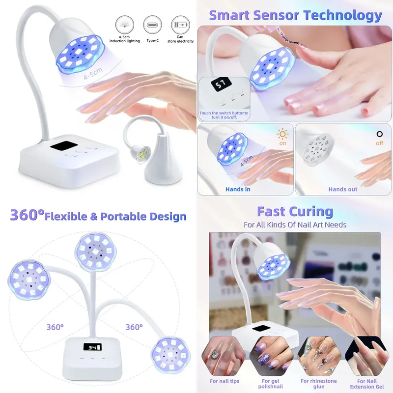 Lampu Kuku Nirkabel LED UV Pen - Uv Led Lamp Nail ulasan dan harga