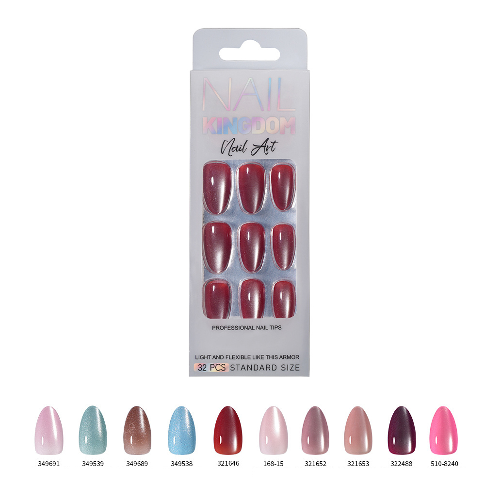 VITAGWX 32 Buah Kuku Palsu Uju - Nail Art Emerald ulasan dan harga