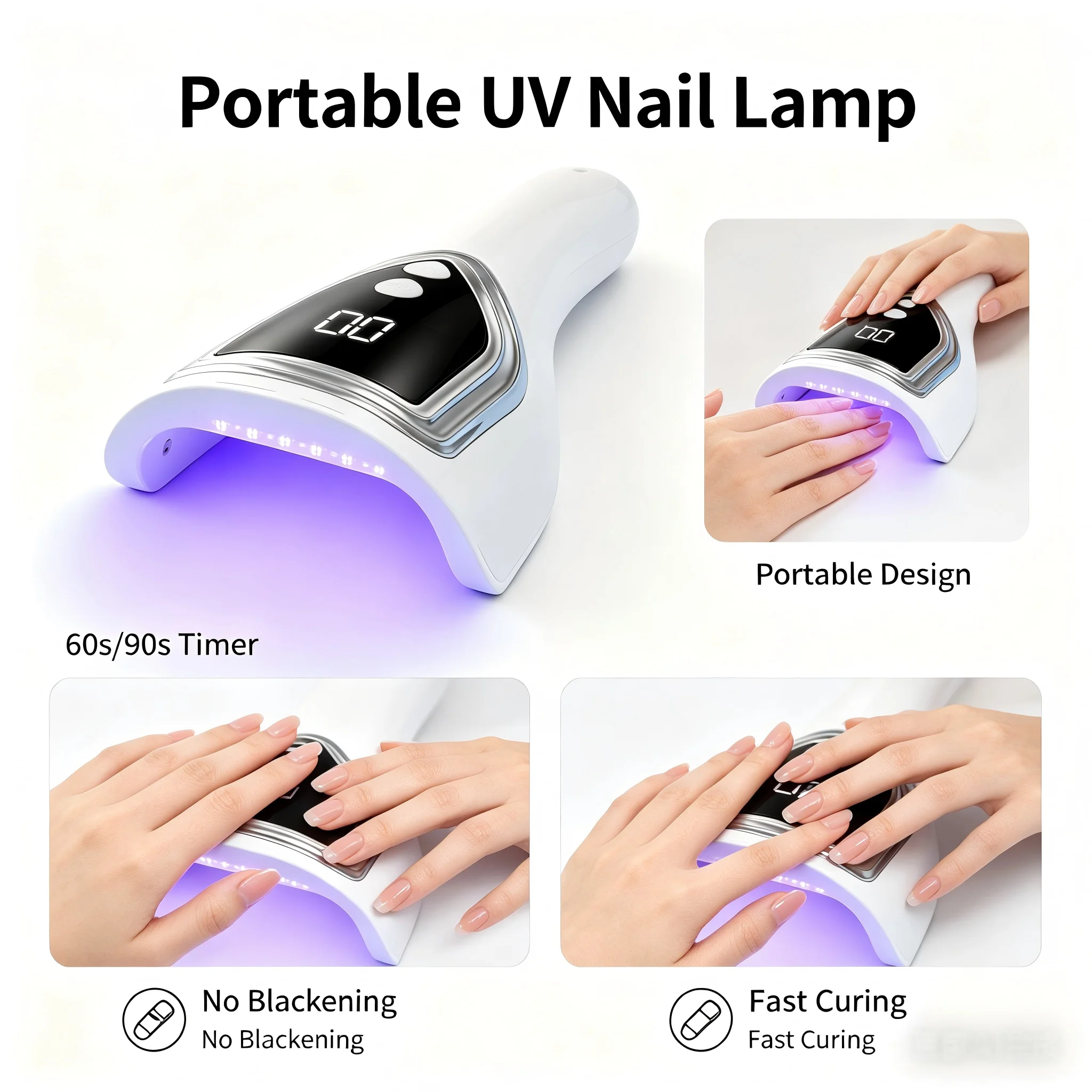 Lampu Kuku UV Portabel, Penger - Uv Led Lamp Nail ulasan dan harga