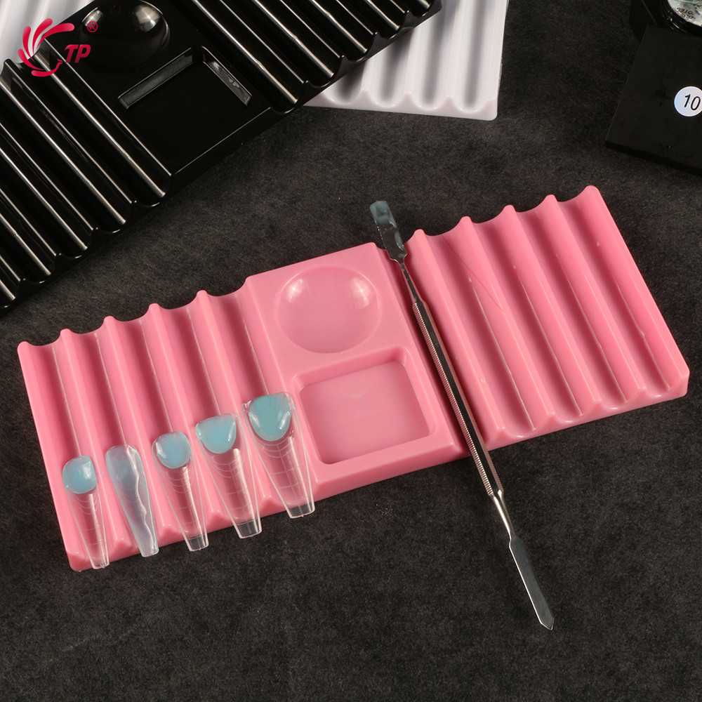 Penyangga Pena Plastik TP Dual - Nail Art Kaki ulasan dan harga