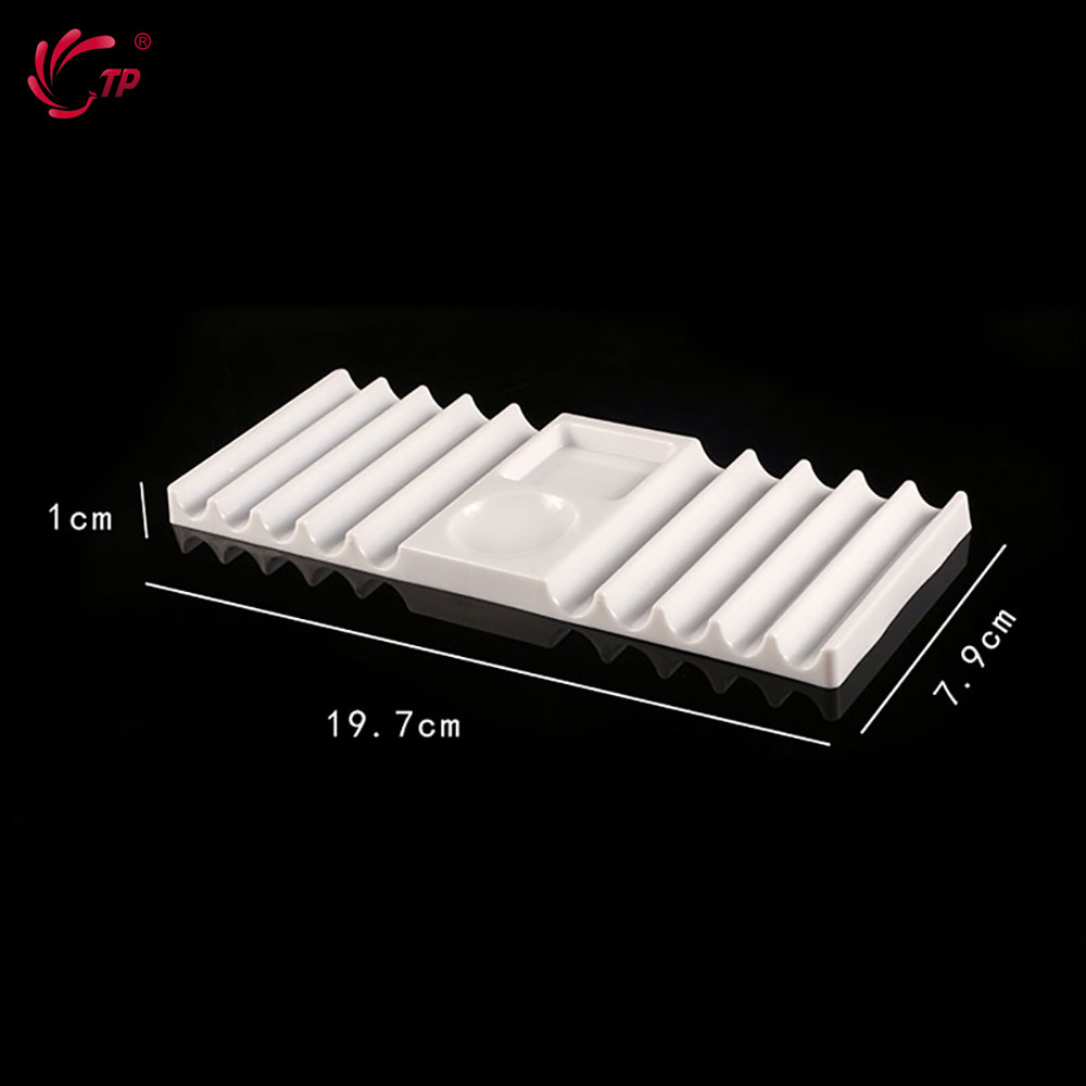 Penyangga Pena Plastik TP Dual - Nail Art Kaki ulasan dan harga