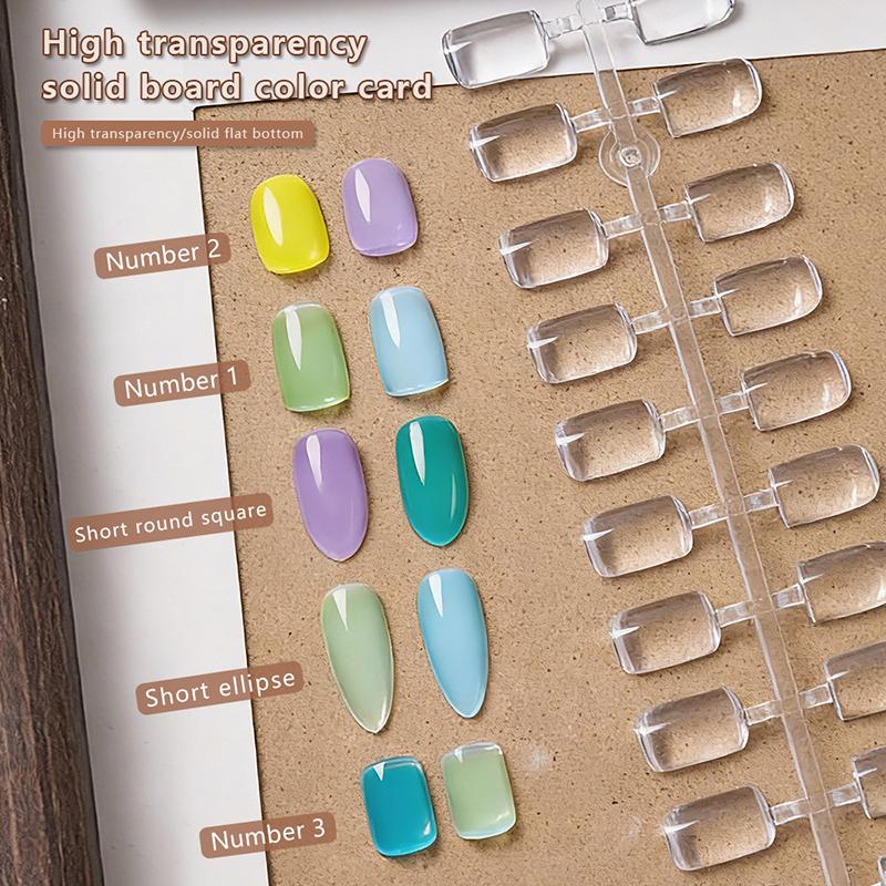 Kartu Display Warna Kuku Oval  - Nail Art Oval ulasan dan harga