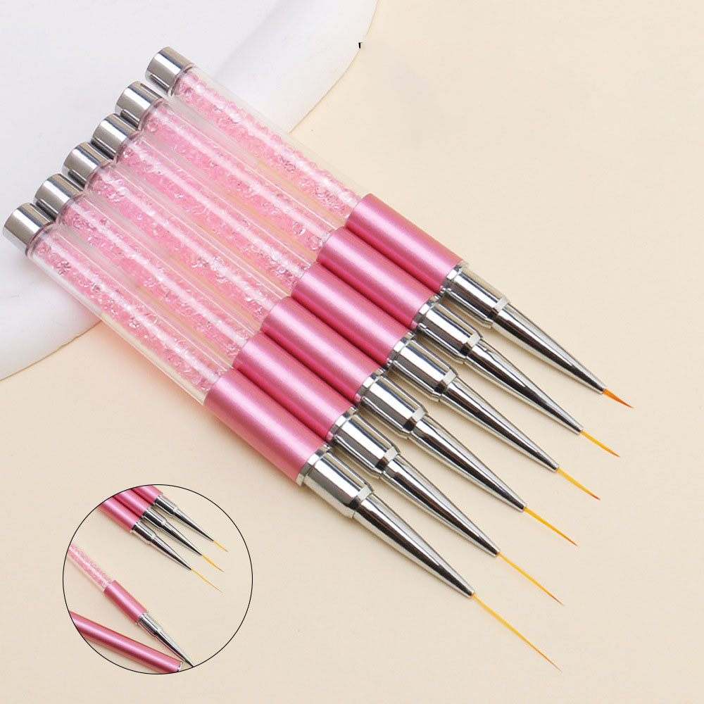 6pcs/Set Pena Lukis Garis Kuku - Nail Art Kaki ulasan dan harga