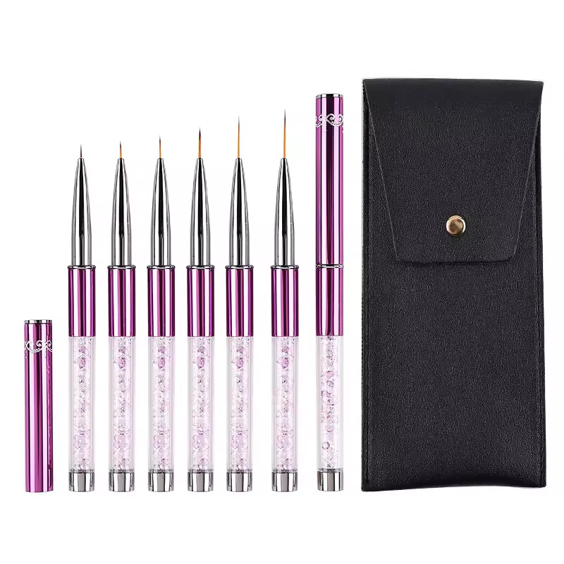 6pcs/Set Pena Lukis Garis Kuku - Nail Art Kaki ulasan dan harga