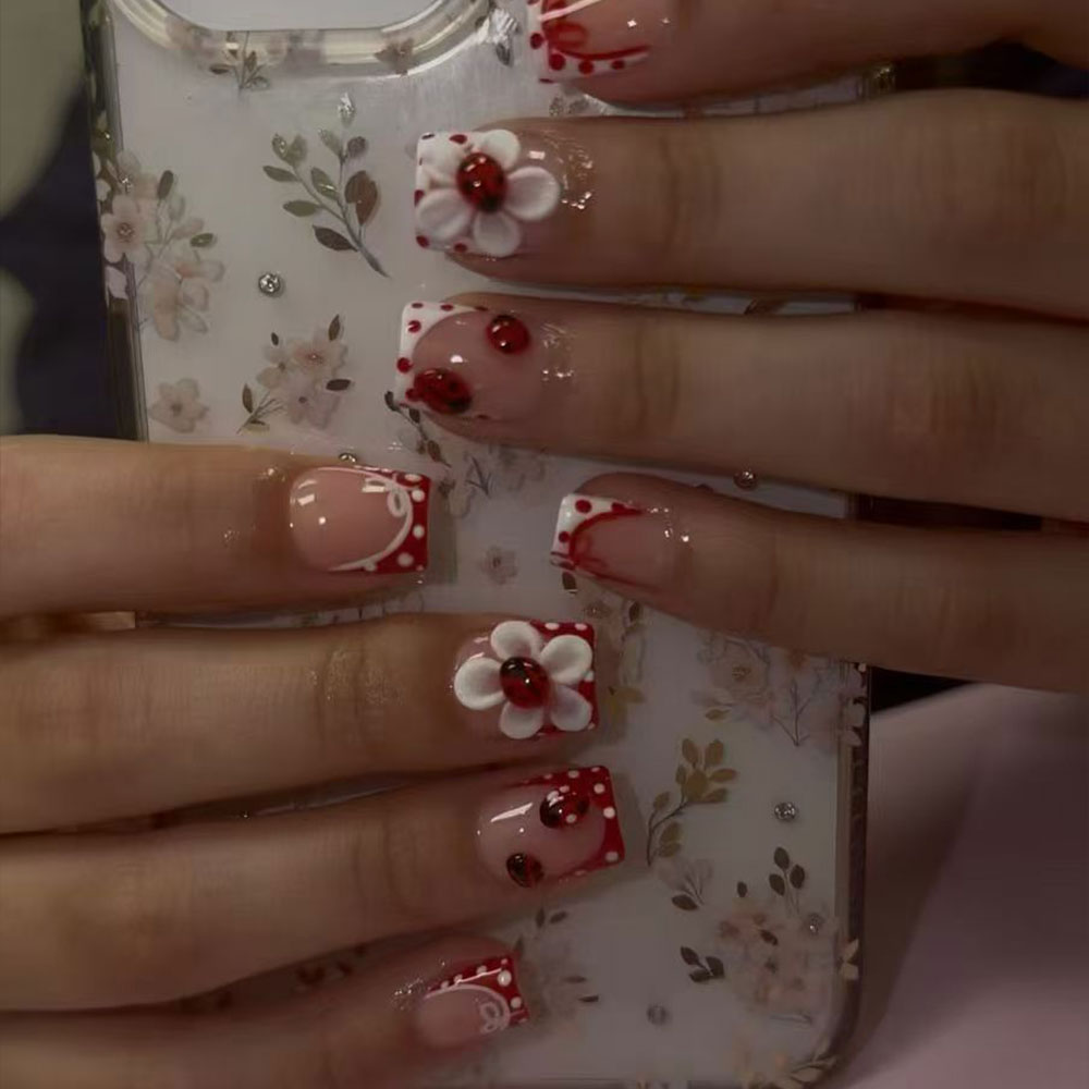 24 Buah Per Set. Stiker Seni K - Nail Art French ulasan dan harga