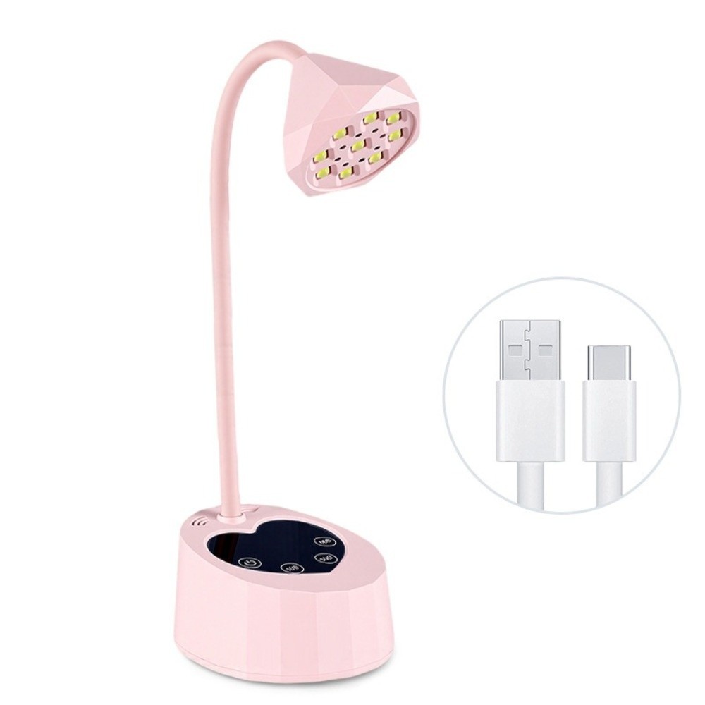 Lampu Kuku LED UV USB Type-C d - Uv Led Lamp Nail ulasan dan harga