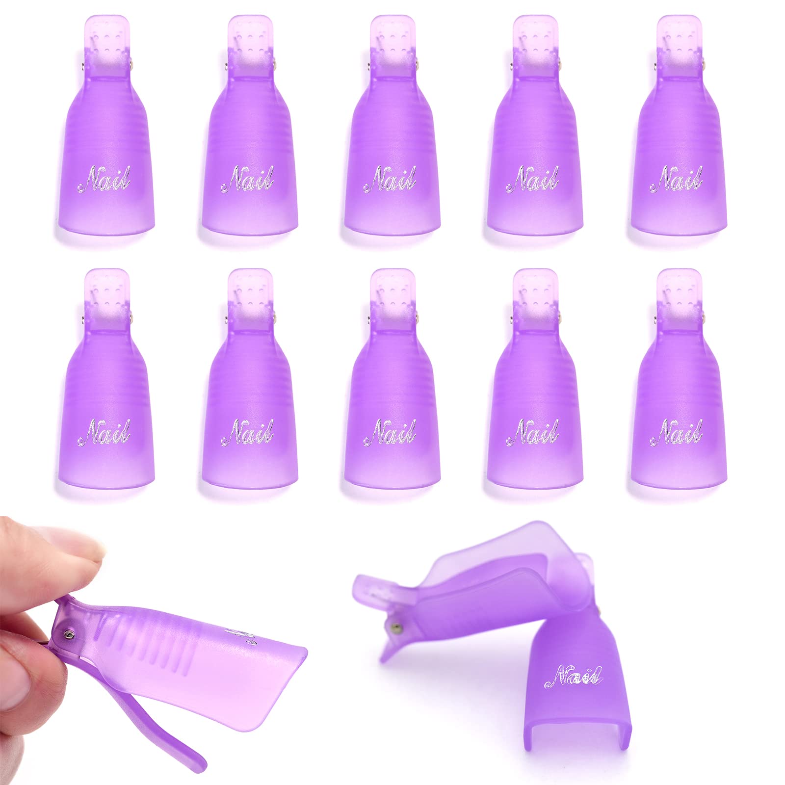 10Pcs Penjepit Plastik untuk M - Nail Art Remover ulasan dan harga