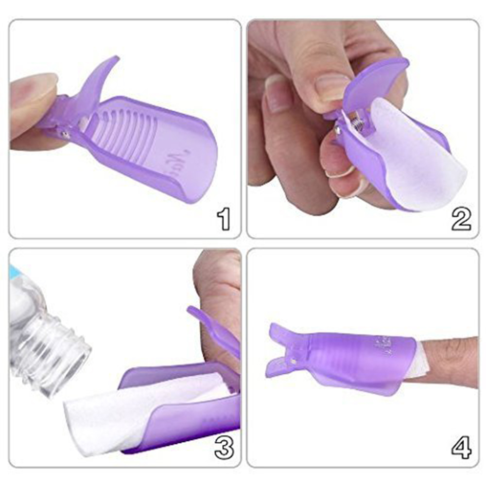 10Pcs Penjepit Plastik untuk M - Nail Art Remover ulasan dan harga