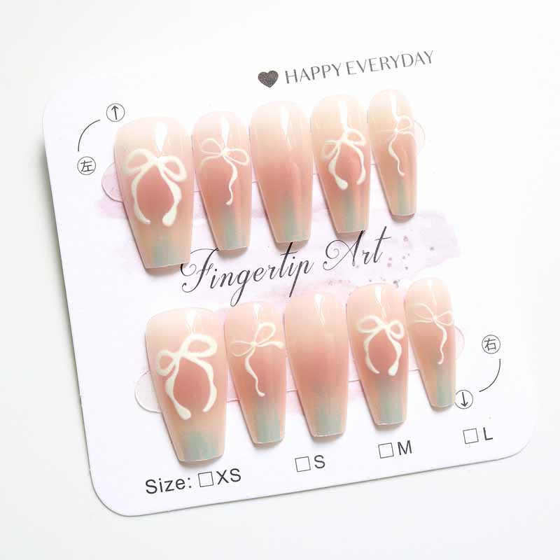 10 Buah Kelopak Relief 3D Kual - Nail Art French ulasan dan harga