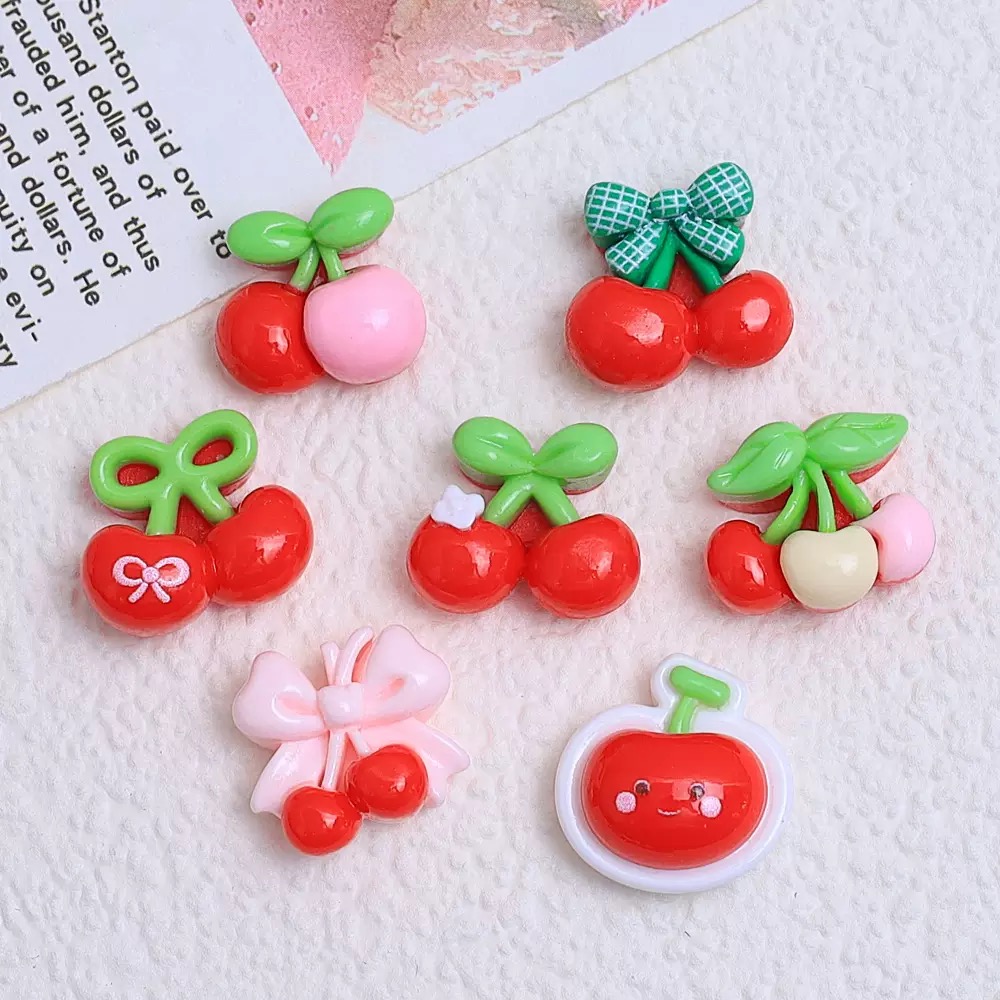 20 Buah Kartun Mini Lucu denga - Nail Art Emerald ulasan dan harga