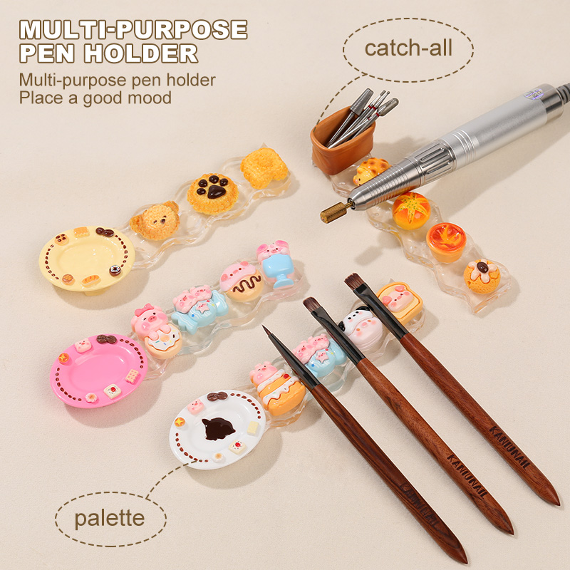KANIU Tempat Sikat Kuku Bentuk - Nail Art Kaki ulasan dan harga