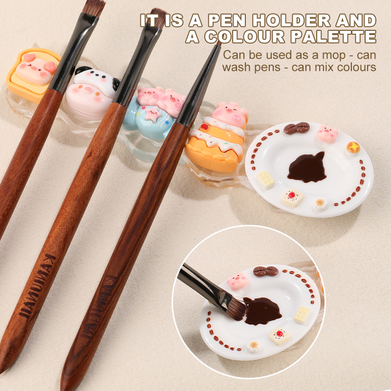KANIU Tempat Sikat Kuku Bentuk - Nail Art Kaki ulasan dan harga