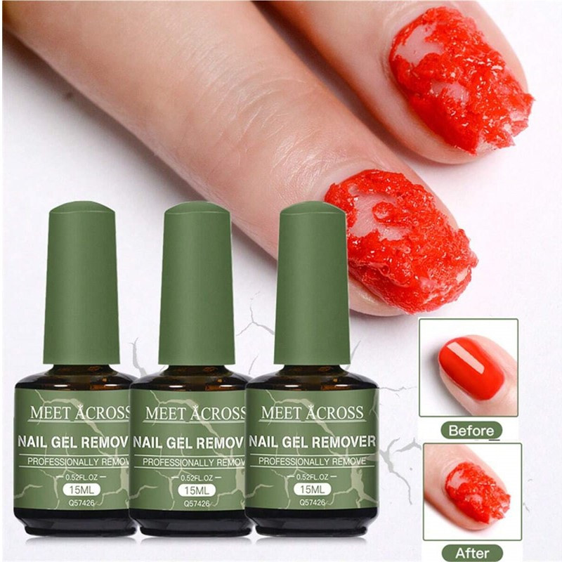 1/3pcs Set Penghapus Kutek Gel - Nail Art Remover ulasan dan harga