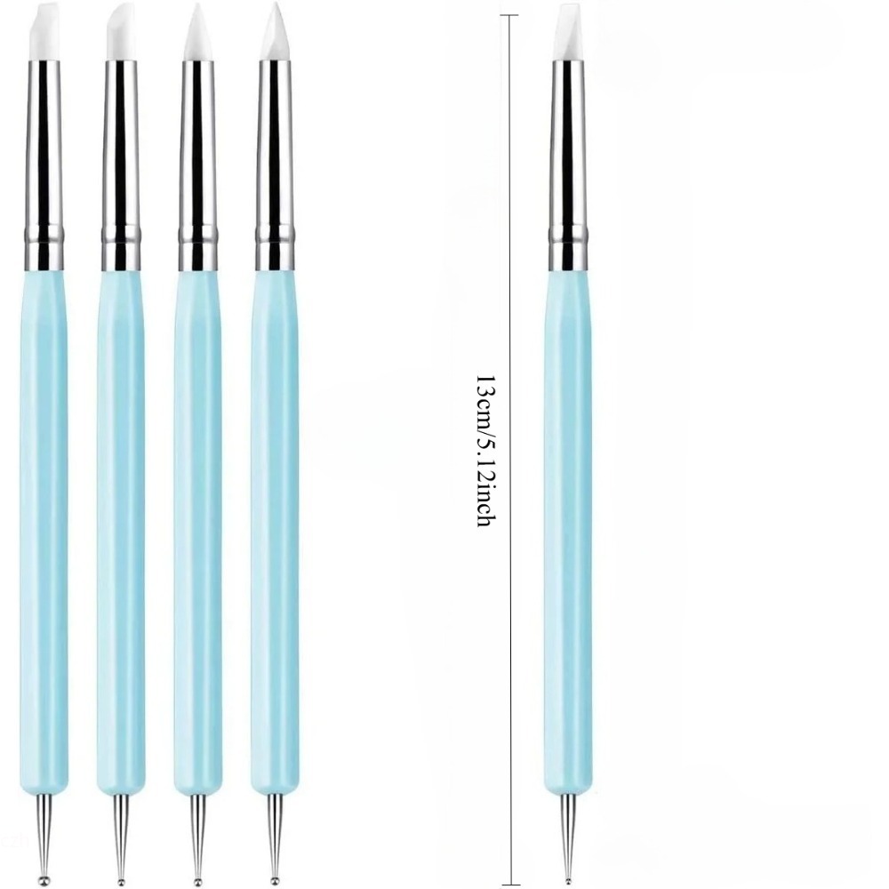 5PCS Alat Pemahat Tanah Liat S - Nail Art Kaki ulasan dan harga