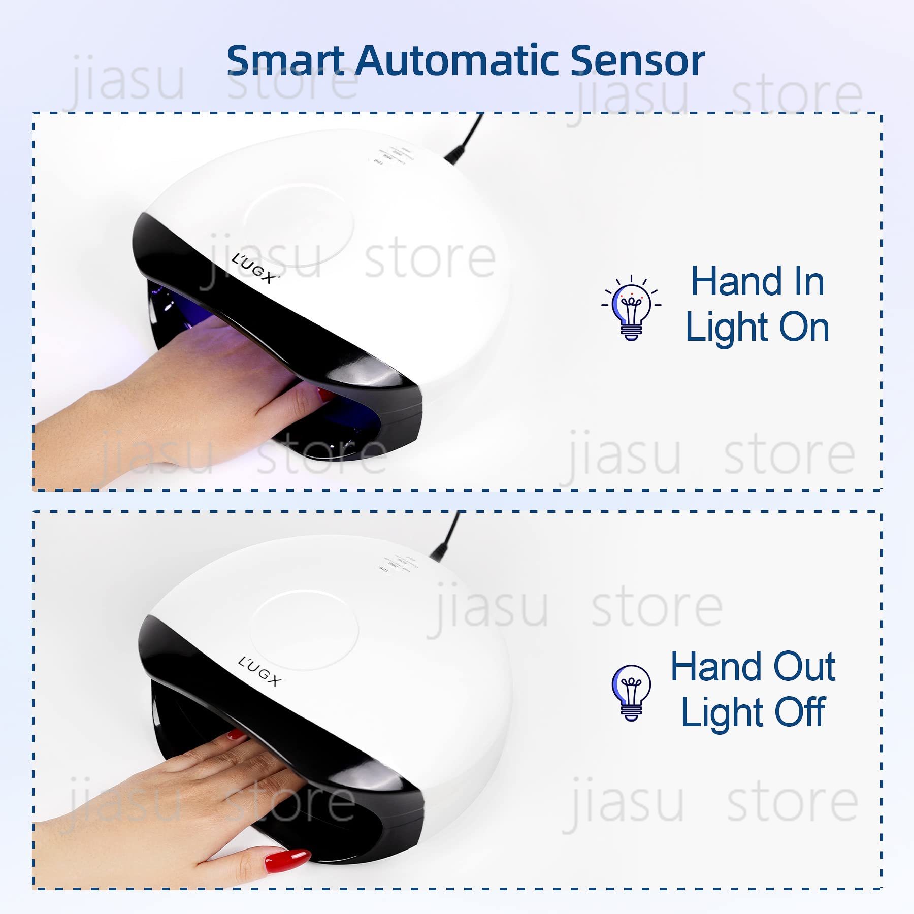 LUGX Promo Panas 56W Pengering - Uv Led Lamp Nail ulasan dan harga