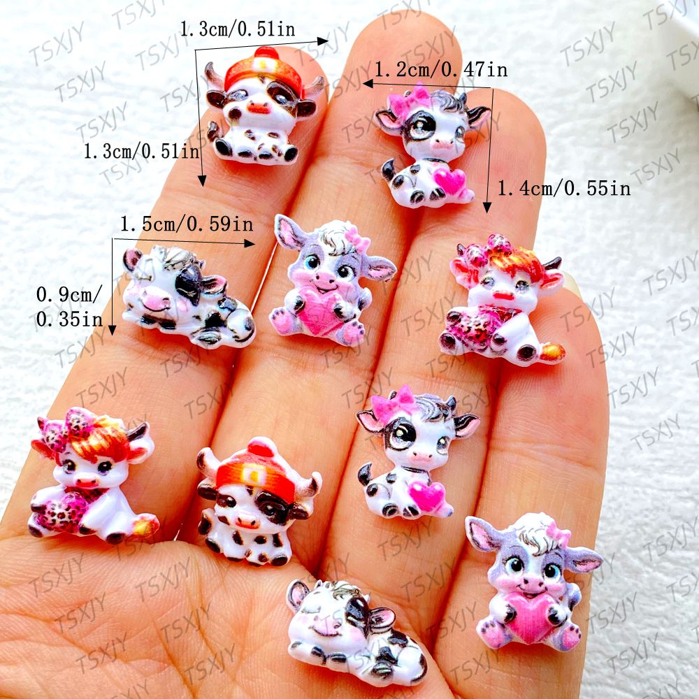 50Pcs Aksesoris Kuku Resin Des - Nail Art Emerald ulasan dan harga