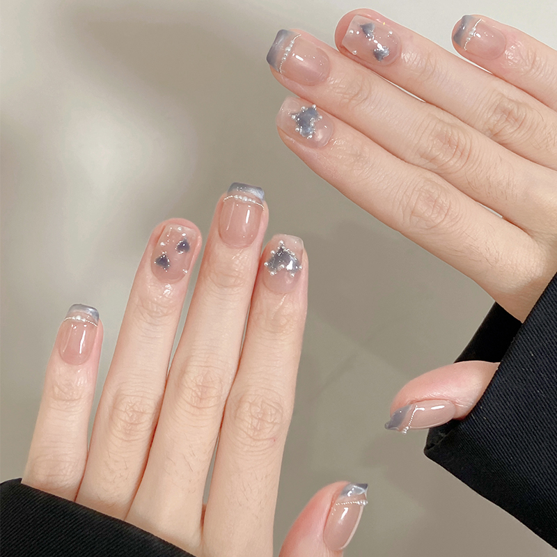 10pcs Kuku Palsu Summer Sweeth - Nail Art French ulasan dan harga