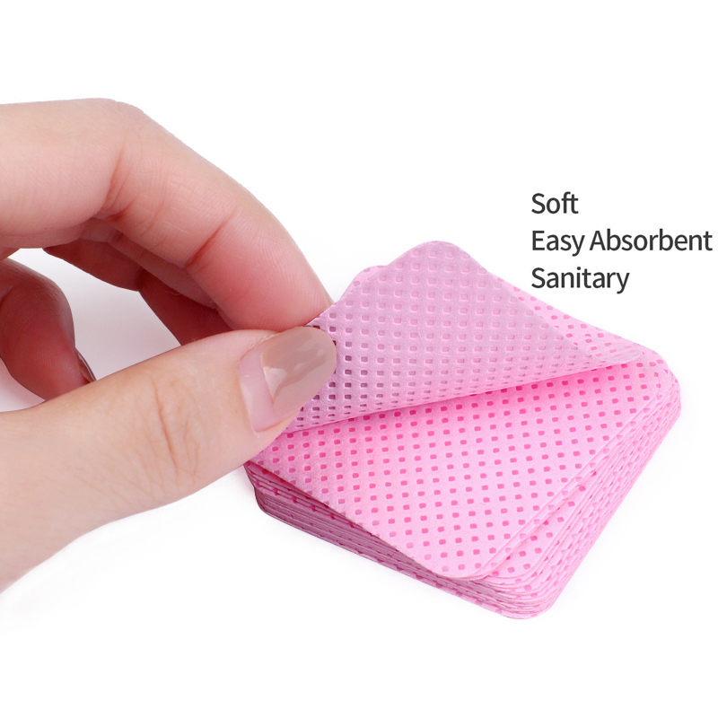 300Pcs Tisu Kuku Sekali Pakai  - Nail Art Remover ulasan dan harga