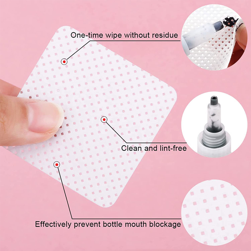 300Pcs Tisu Kuku Sekali Pakai  - Nail Art Remover ulasan dan harga