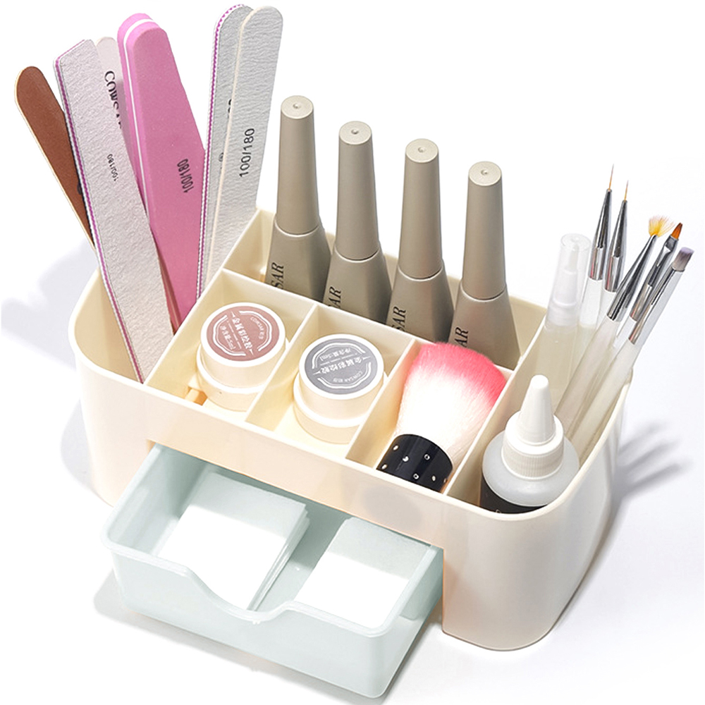 Kotak penyimpan kosmetik, Laci - Nail Art Kaki ulasan dan harga
