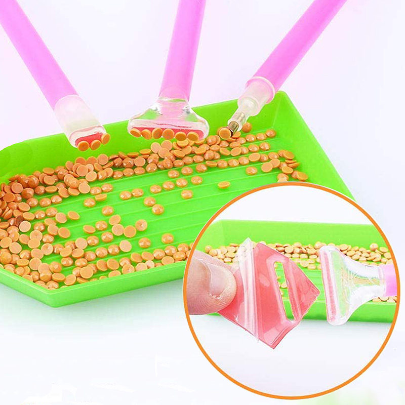 40 Buah Lilin Lukis Berlian, L - Nail Art Emerald ulasan dan harga