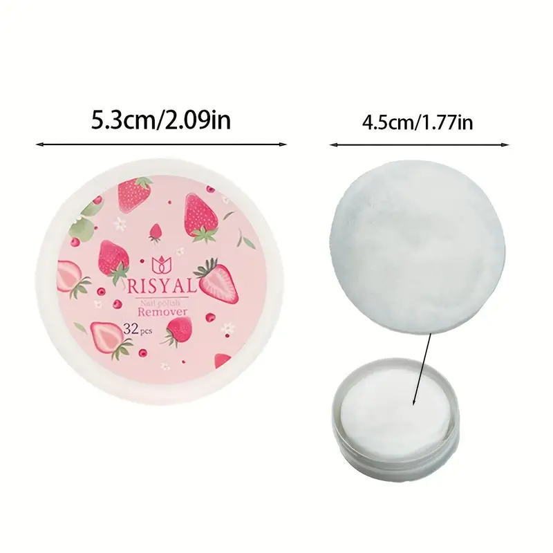 32 Buah/Kotak Bantalan Penghap - Nail Art Remover ulasan dan harga