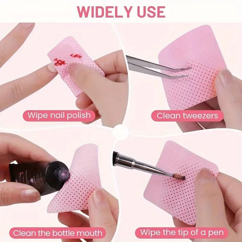 20/600 Buah Tisu Pembersih Kuk - Nail Art Remover ulasan dan harga