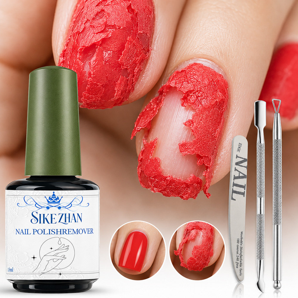 SIKEZHAN Penghilang Gel Cepat  - Nail Art Remover ulasan dan harga